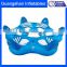 6 person inflatable water floating pool raft lounge