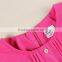 (H6148) fuchsia 2-6 years girl corduroy dresses nova kids clothing fashion new arrivel baby frocks embroidery summer dress child