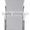Z635 Modern 2pcs Stylish Black PU & Chrome Metal Dining Room Dining Chair