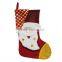 Excellent Decoration Lovely Santa Claus Christmas Plush Sock Gift
