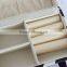 Hanging Lines Leather Cover Makeup Bag For Ladies