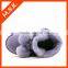 Hot selling snow buckle fastener sweet leather boots women