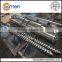 extruder twin conical screw barrel exporter for plastic machine
