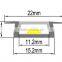 2016 Color Anodized LED Alloy Aluminum Channel for Led Linear Light