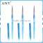 ANY Blue Metal Handle Nail Art Application Gel Thin Liner Designer Art Brush
