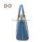 women pattern leather handbag & sling bag &leather messenger bag factory in china