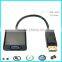 15cm 1080P HD DP to VGA Adapter Cable