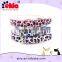 Ekia Wholesale Leopard PU Leather Dog Collars