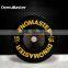 Standard fitness plate dynomaster fitness plate gym rubber weight plates coloured olympic weights