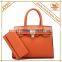 New arrival PU/leather lady tote bag handbag