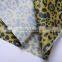 PrintedTwisted Polyester Leopard grain fabric for tourism supplies fabric