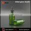 dropper e-liquid glass bottle 2oz green empty boston glass bottle