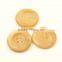 transparent genuine round horn button flatback for coat