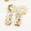 zinc alloy metal decorative zipper puller