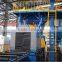 Q69 hot sals H beam shot blasting machine/steel structure shot blasting machine