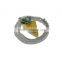 Fashion Triangle And Beautiful Texture Pendant Necklace Delicate Stone Necklace
