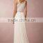 2014 satin top and wasitband simple  wedding dress