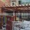 2015 hot sale outdoor cast iron pergola designs supplier