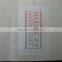 embossing prinrting and UV ink printing anti-counterfeiting ticket or lottery