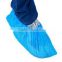 Disposable blue CPE Microporous shoe cover
