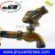 Antique Brass bibcock Garden water tap ancient faucet copper brass faucet