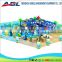 Multi function kids indoor soft playground with slide and ball pool