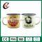 Wholesale customized cup logo printing camping enamel mug