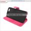 vintage style flap closure with magnet stand leather flip case cover for htc desire 310 728 828