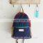 hotsale canvas backpack cotton bag