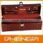 Best Sell factory custom made red wine leather boxs with accessories (ZDS-F366)