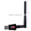 2DBI Hi-Speed 300Mbps 802.11b/g/n USB Wifi Adapter dongle For Desktop PC Laptop Black