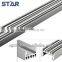 White Color DC12V 72led/m 18w Waterproof Aluminum profile Aquarium LED Rigid strip light Bar