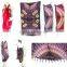 VINTAGE HIPPIE BOHO HANDMADE TIE DYE COLOR WITH COLORFUL BEADS BEACH thai style sarong cheap with beads