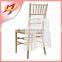 Hot design fancy style ruffled chiavari chair covers for weddings