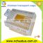 Whosale competitive price and convenience opening plastic chicken transport box