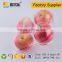 Superior quality transparent clamshell fruit box for 4 apple