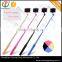 Fashion type color optional mini size selfie stick monopod with a mirror