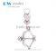 The True Love Bringer of Silver Cupid's Bow for Necklace & Bracelet 925 Silver Pendant Beautiful Arrow Charms for Girl