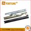 Full extension three fold soft close under mount concealed telescopic channel drawer slide