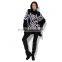 Pretty steps 2015 Wholesale China online womens winter poncho shawl printed knitted winter tops