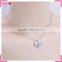 Stainless Steel Chain Necklace With Heart Pendant, God Mother Letters Necklace Wholesale