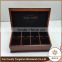 100% Quality Archaize Style Wooden Bamboo Tea Box