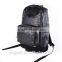 Black Leather school laptop backpack