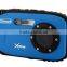 Rechargeable battery Clear photo LCD red eye correction 8x zoom waterproof DV216 Digital camera