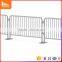 20*1.2mm round pipe galvanized steel portable crowd control barrier best sale