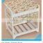 Single Seat Wooden Shoe Storage Cabinet With Drawers for Living Room Decor