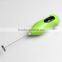 Factory price household Electric coffee stirrer /Milk Frother with stainless steel rotating head