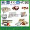 1000pcs/h low price small egg tray machine,semi-automatic paper egg tray machine with dryer system
