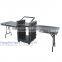 Aluminum dj flight case folding portable dj table top quality
