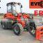 Mini Wheel Loader Qingdao Everun Brand ER20 Agricultural Machines With Pallet Forks/Bucket